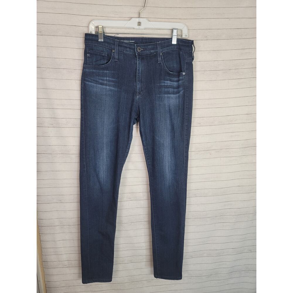 AG ADRIANO GOLDSCHMIED THE FARRAH HIGH RISE SKINNY JEANS, SZ 29